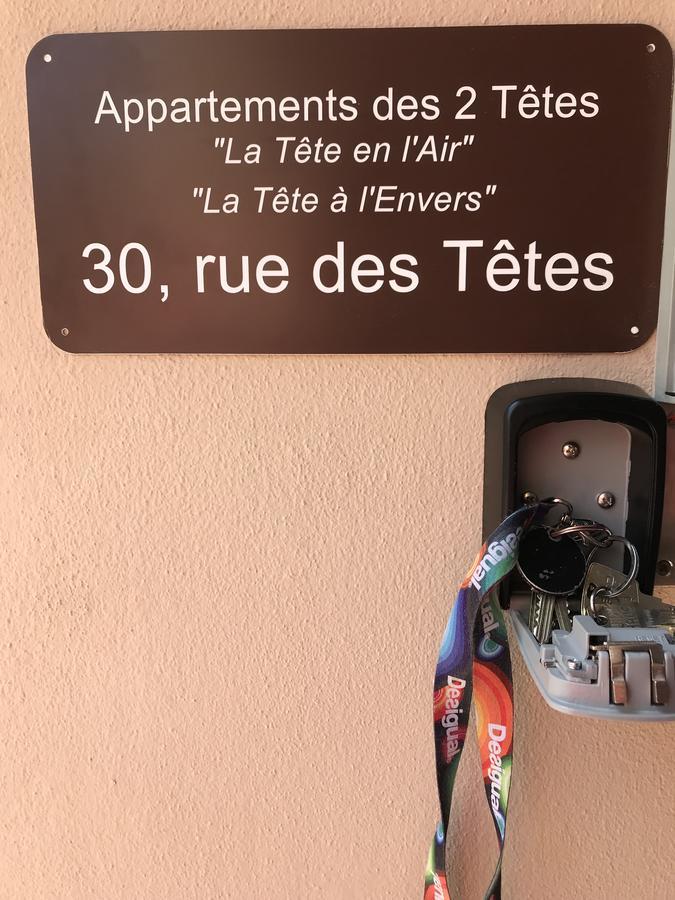 Appartements Des 2 Tetes Colmar Zewnętrze zdjęcie