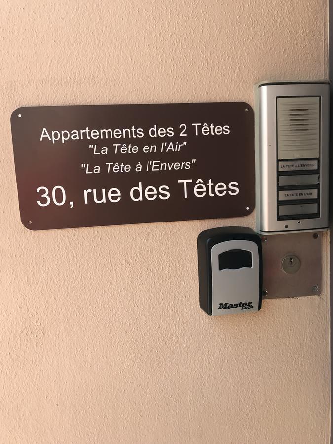 Appartements Des 2 Tetes Colmar Zewnętrze zdjęcie